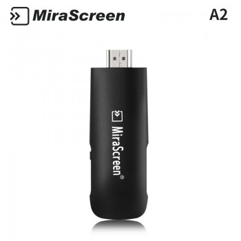 MiraScreen A2 Wireless HDMI Dongle  2.4GHz WiFi Display Receiver 1080P  Media TV Stick Support Miracast Airplay DLNA Linux