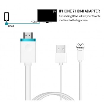 MiraScreen Stick HD tv Cable for apple USB Screen Mirroring TV Dongle 1080P HD cromecast for iphone 6s plus iphone8 7plus x ipad