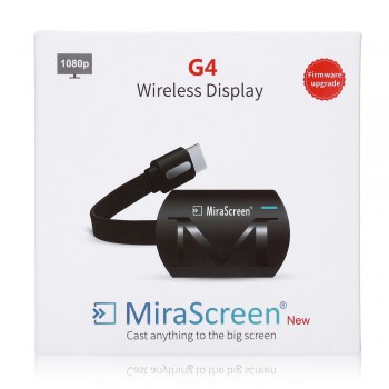 MIRASCREEN G4 TV Stick WiFi Display HDMI Dongle Receiver Support Miracast Airplay DLNA Google Chromecast 2 Mini PC Android TV