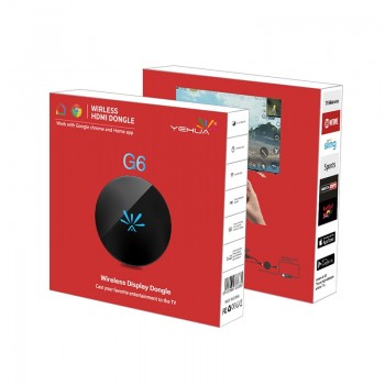 Free Shipping Mini G6 Wireless WiFi Display TV stick Mirascreen Dongle Android Miracast  for netflix youtube
