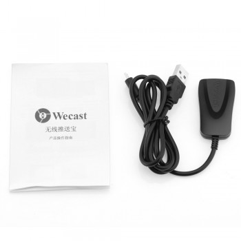 New Edition Wecast C2+ Miracast DLNA Wireless WiFi Display TV Dongle HDMI Streaming Media Player Support Mirroring