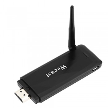 Wecast E3 DLNA Airplay WiFi Display Miracast TV Dongle HDMI Receiver Mini Android TV Stick Full HD RK3036 with External Antenna