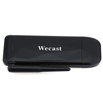 Wecast E3 DLNA Airplay WiFi Display Miracast TV Dongle HDMI Receiver Mini Android TV Stick Full HD RK3036 with External Antenna