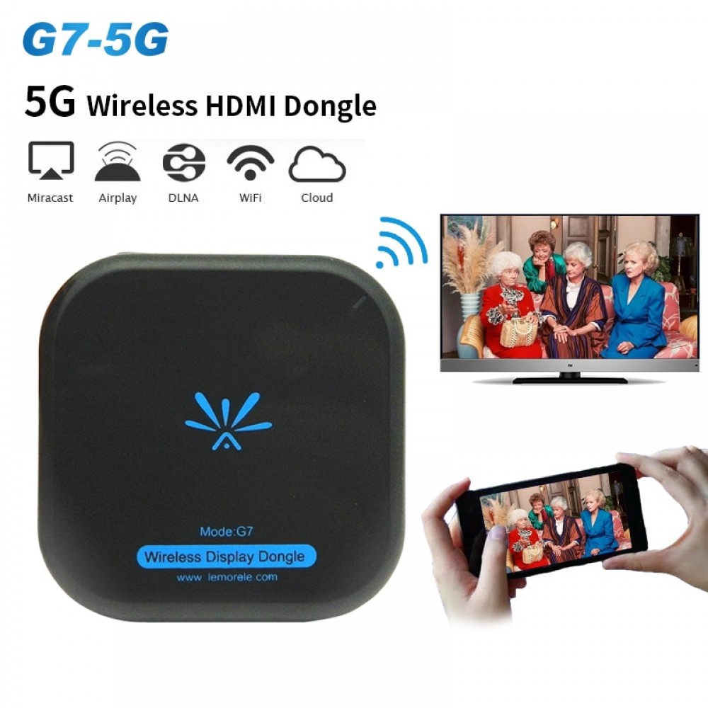 5G Wireless Display Receiver Dongle Miracast Airplay Dlna HDMI 1080P Wifi Mirror Chrome Cast TV Stick For Android IOS Windows