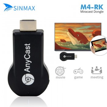 Anycast M4 plus 1080P Wireless HDMI Media Video Wi-Fi Display dongle mini pc Android TV Stick adapter  DLNA Airplay Miracast