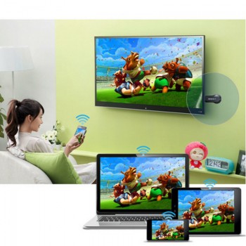 2017 Hot Sale Miracast HDMI WIFI Display DONGLE Airplay Receiver Full HD 1080P DLNA Dongle Adapter TV Stick