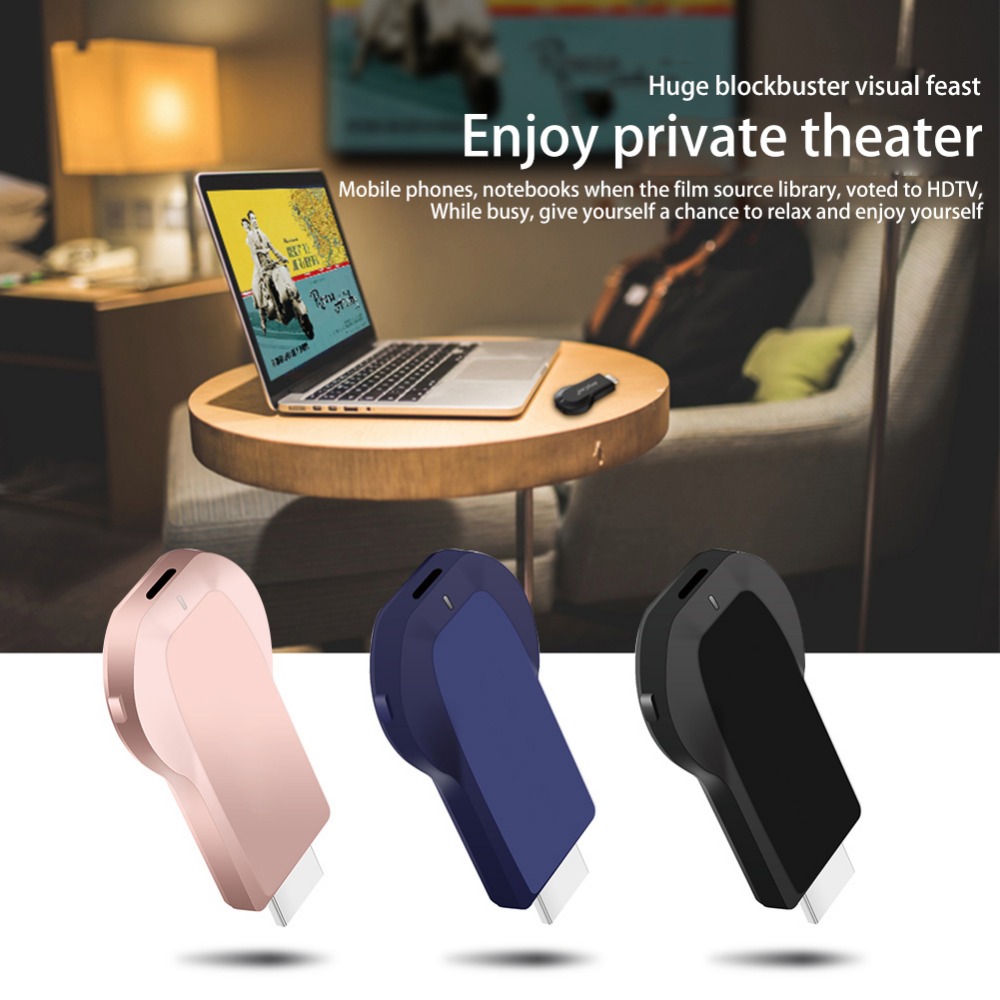 2018 New Mirascreen 1080p Wireless Miracast WiFi Screen Mirroring Device Miracast DLNA  Airplay Real Time Mirroring Switchover