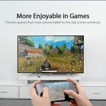 Vention Wireless HDMI TV Receiver 2.4G/5G WiFi Display Projector 4K HD TV Dongle Smart Stick for Android IOS Wireless Adapter TV