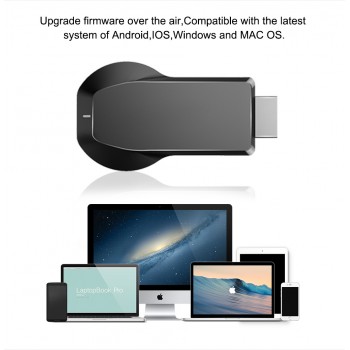 10pcs Anycast M100 2.4G/5G 4K IOS Android PC Miracast Any Cast Wireless DLNA AirPlay HDMI TV Stick Wifi Display Dongle Receiver