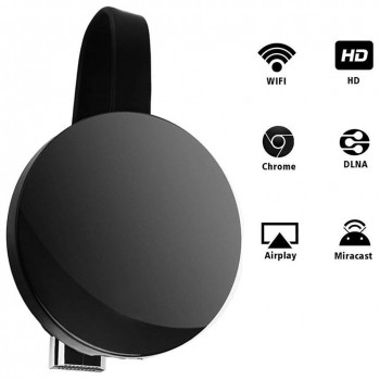 Wireless Wifi Display Dongle, HDMI 1080P Receiver Adapter, Support Chrome browser, YouTube,Netflix,Hulu Plus,IDMB,Quickflix, M