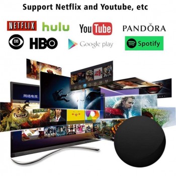 Wireless Wifi Display Dongle, HDMI 1080P Receiver Adapter, Support Chrome browser, YouTube,Netflix,Hulu Plus,IDMB,Quickflix, M