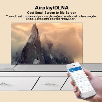 MX18 PLUS Wireless Display TV Dongle 2 Core Support Netflix Youtube For Android/IOS/Mac/Windows,4G Wifi Or Mobile Data TV Stic