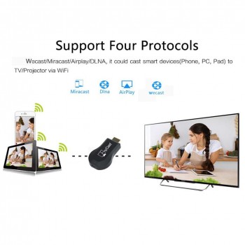 MX18 PLUS Wireless Display TV Dongle 2 Core Support Netflix Youtube For Android/IOS/Mac/Windows,4G Wifi Or Mobile Data TV Stic