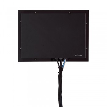 Souria 21.5 inch Bathroom Waterproof Hotel Luxury 1080P LED TV Videos Entertainment (White/Black)