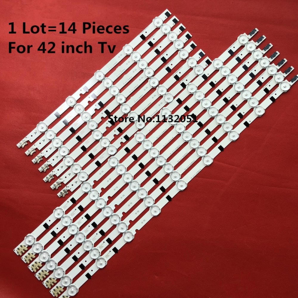 88cm 14 LED Backlight Lamp strip For SamSung 42TV D2GE-420SCB-R3 D2GE-420SCA-R3 2013SVS42F HF420BGA-B1 UE42F5500 CY-HF420BGAV1H