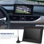 LEADSTAR ISDB-T 7 Inches TV Rechargeable Digital Color Car TV Mini Television Player Digital Analog Television 1080p
