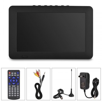 LEADSTAR 9 Inches ISDB DVB-T2 DVB-T TV Rechargeable Digital Color TV Television Player TFT-LED Screen Digital Analog Television
