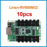 linsn control card led screen receiving card rv908m32 for p2.5 p3.91 p5 p6 indoor outdoor led cabinet 10 pieces a lot