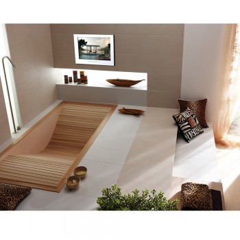 Souria 19 inch Smart Android Bathroom IP66 Waterproof Television Frameless LED Monitor Hotel Used LED TV Black/White Color