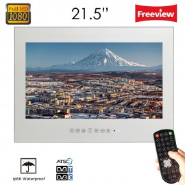 Souria 21.5inch Magic Vanishing Mirror Indoor Full HD Home Bathroom Use LED TV dvb t2 s2 Waterproof LED tv 1920x1080