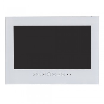Souria 32 inch White/Black Wall Mount Waterproof Bathroom Hotel Kitchen Big Screen lcd IP66 IP67 LED TV