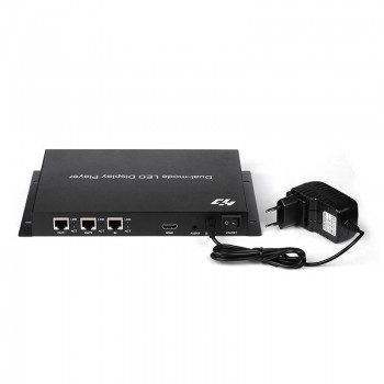 Free shipping 2 peices a lot HD-A601 and HD-A601 add WIFI mode Huidu full color display control box