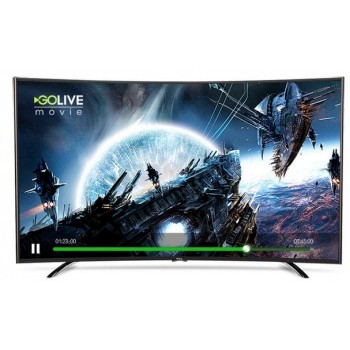 55inch cctv monitor display lcd tft hd hdmi android windows curved surface signage led pc TV Remote TV monitoring