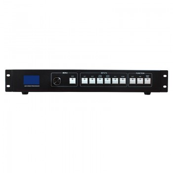 free shipping LED video processor scaler DVI VGA HDMI LED video wall controller support Nova and Linsn