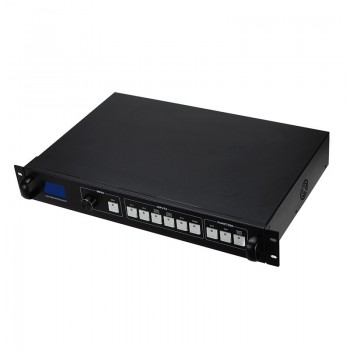 free shipping LED video processor scaler DVI VGA HDMI LED video wall controller support Nova and Linsn