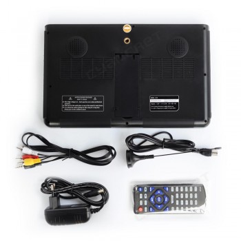 LEADSTAR 10 inch HD Portable TV DVB-T2 ATSC ISDB-T tdt Digital and Analog mini small Car Television Support USB SD Card MP4 AC3