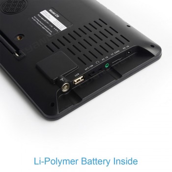 LEADSTAR 9 inch Portable TV DVB-T2 ATSC tdt Digital and Analog mini small Car Television Support USB TF Card PVR MP4 AC3