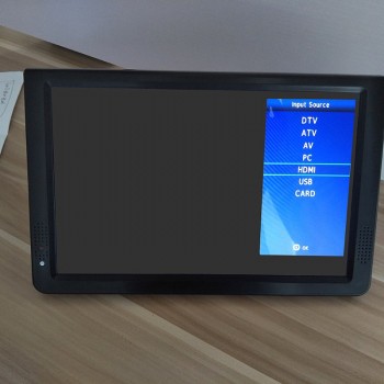 HD Portable TV 10 Inch Digital And Analog Led Televisions Support TF Card USB Audio Car Television HDMI Input DVB-T DVB-T2 AC3