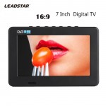 LEADSTAR 7 Inch High Resolution TV Color TFT LED DVB-T-T2 Digital Analog Television 800x480 Portable TV 2018 new style