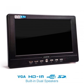 LEADSTAR D768 7 inch Portable TV DVB-T2 tdt Digital and Analog mini small Car TV Television Support USB TF Card MP4 AC3
