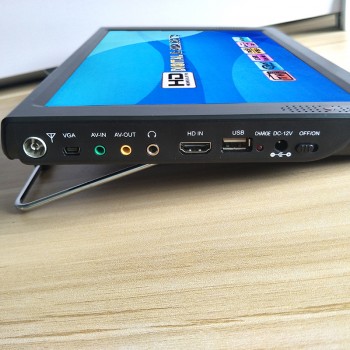 LEADSTAR Portable DVB-T-T2 12.1 Inches Rechargeable Digital Color TV Television Player TFT-LED Screen HDMI USB MMC AV AUX TV