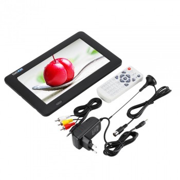 LEADSTAR 9 inch DVB-T-T2 Digital Analog Television 800x480 Resolution Portable TV Fit for Spain France Germany
