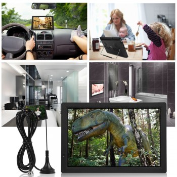 14 Portable DVB-T/T2 ATSC LCD Television 1080P TFT-LED Mini TV Smart TV Car Digital Antenna Television with HDMI VGA Interface