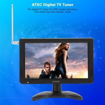 LEADSTAR 10inch ATSC Car Digital TV FM Radio 1080P Stereo High Sensitivity Digital TV