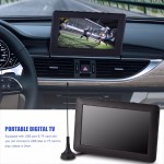 Portable TV 9 110V-240V ATSC 16:9 Car Digital TV Support TFT USB 1080P HD LED HDMI Video Player Built-in 1500Mah Batteries New