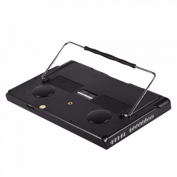 12 inch Dual Speak Portable TV 110V-240V ATSC 16:9 Digital Car TV 1080P HD Video Player Built-in 1500Mah Batteries Free Shipping