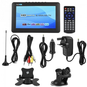 LEADSTAR 7inch televisionDVB-T2 Car Digital TV High Sensitivity 1080P Portable TV for Analog/Digital TV/ATV televisions new
