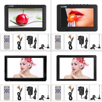 LEADSTAR 7inch DVB-T-T2 16:9 Portable TFT-LED HD Digital Analog Color TV Television Player UK Plug for UK Malaysia