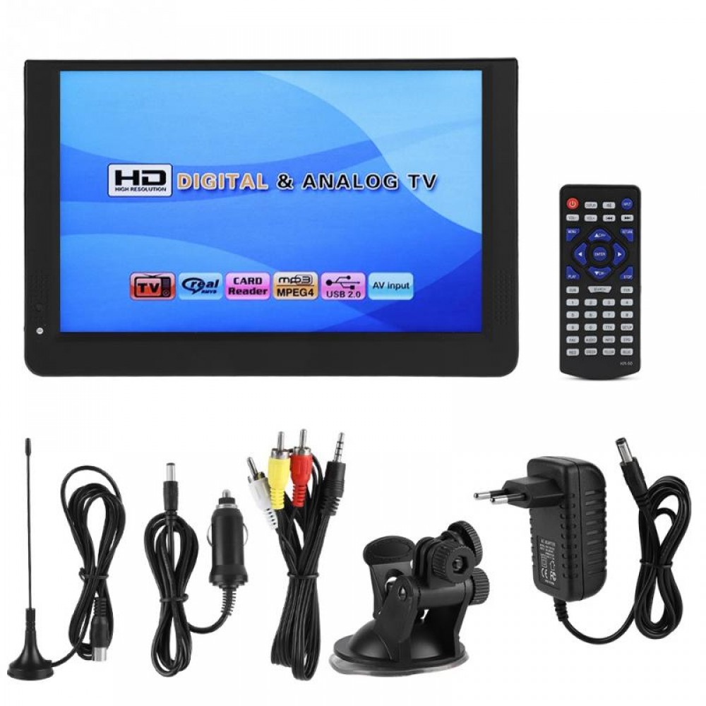 LEADSTAR 1080P television Portable Mini 12-inch 16:9 LED Handheld DVB-T/T2 Digital TV Television Player televisions new style