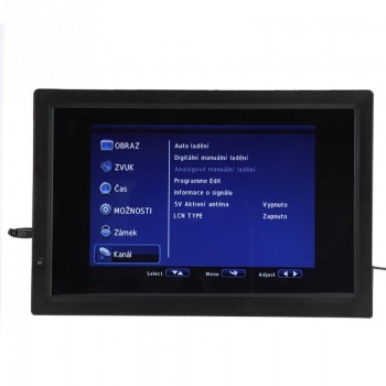 LEADSTAR 14inch Digital Portable USB TV Television 1080P PVR DC12V 110 - 220V UK Plug