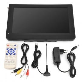 LEADSTAR 11.6 inch Digital Television ATSC For South Korea Portable TV Player 1080P HD HDMI Video Player Color Screen EU Plug