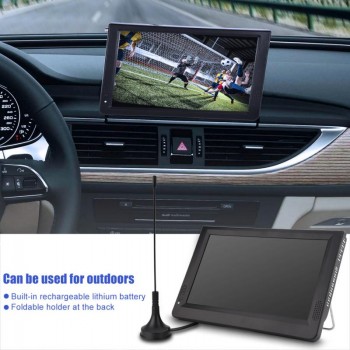 LEADSTAR 11.6 inch Digital Television ATSC For South Korea Portable TV Player 1080P HD HDMI Video Player Color Screen EU Plug