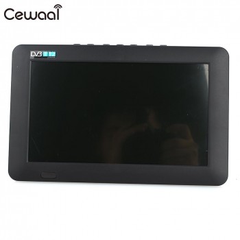 Cewaal 9 Inch Support TF Card Television Digital Analog TV Media Player Rechargeable Digital TV Universal W/Remote Control