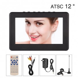 LEADSTAR Portable ATSC 12 inch 16:9 Digital Television TV TFT LED 1080P HD HDMI Video Player