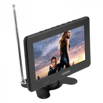 LEADSTAR ATSC Car Digital TV HD Portable TV 7 Inch Digital And Analog Led Televisions Support TF Card USB Audio Car Television
