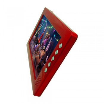 Factory price! strong siginal rechargeable 9 inch H.264 USB HD out  multi language digital DVB T2 portable tv!